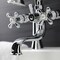 Kingston Brass KS228C Deck Mount Clawfoot Tub Faucet with Hand Shower, Polished Chrome KS228C - alternate 3